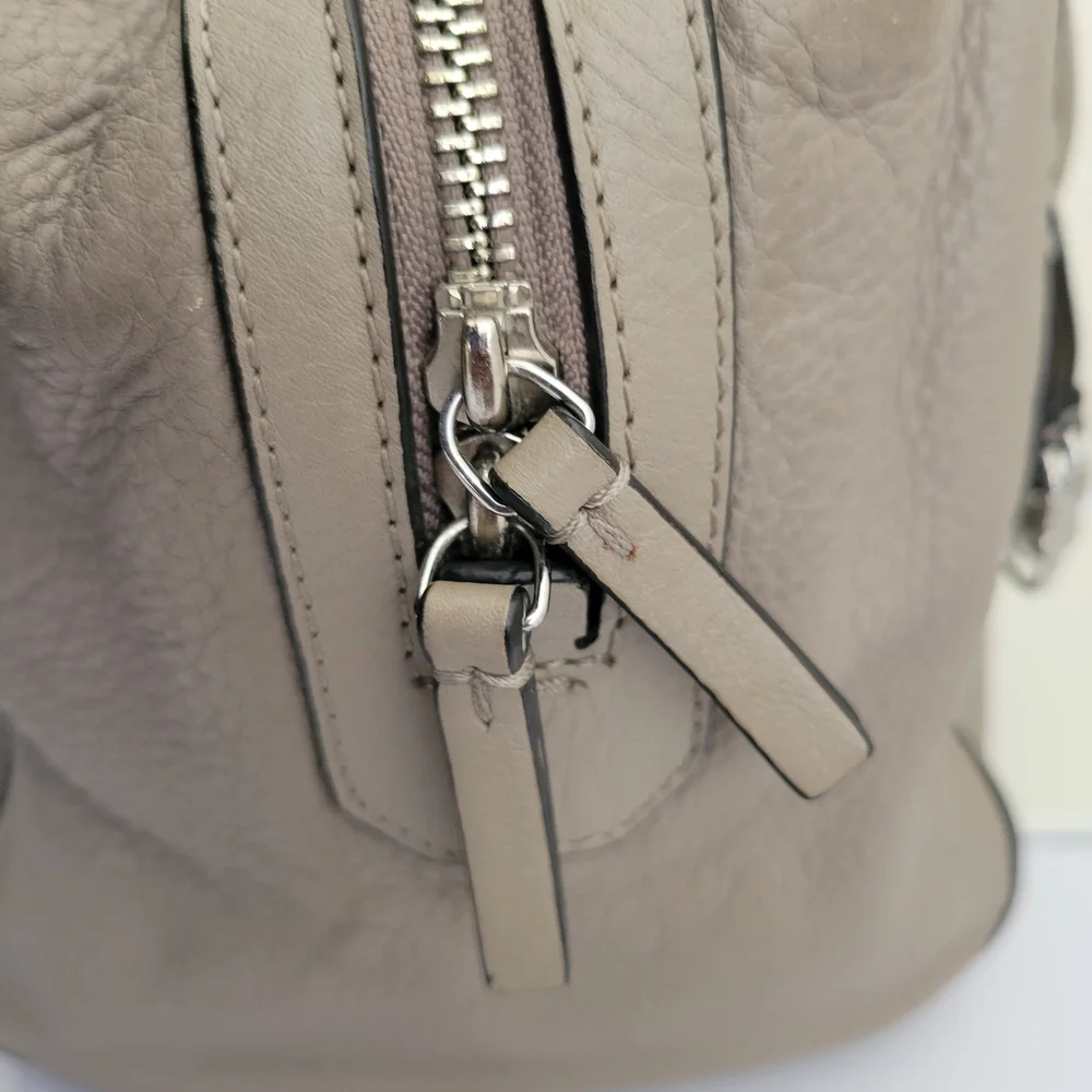 Tory Burch Pebbled Leather Satchel